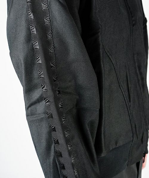 OUR LEGACY>TRACK JACKET -Black Canvas Jersey- | MAKES OUR LEGACY>TRACK JACKET -Black Canvas Jersey- | MAKES