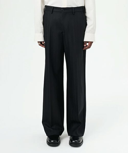 OUR LEGACY>SAILOR TROUSER -Maitre D Black Wool- | MAKES OUR LEGACY>SAILOR TROUSER -Maitre D Black Wool- | MAKES