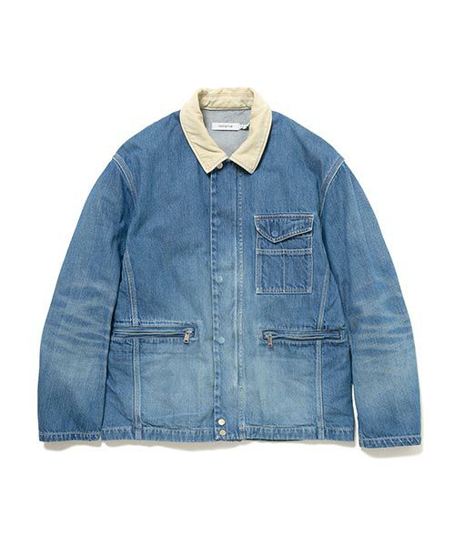 ＜nonnative＞WORKER JACKET COTTON 10oz DENIM VW