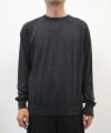 ＜blurhms＞Wool Cashmere Silk Knit Crew Neck