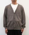 ＜blurhms＞Wool Cashmere Silk Knit Cardigan