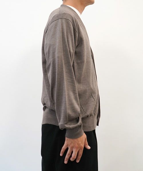 blurhms＞Wool Cashmere Silk Knit Cardigan | MAKES ONLINE STORE