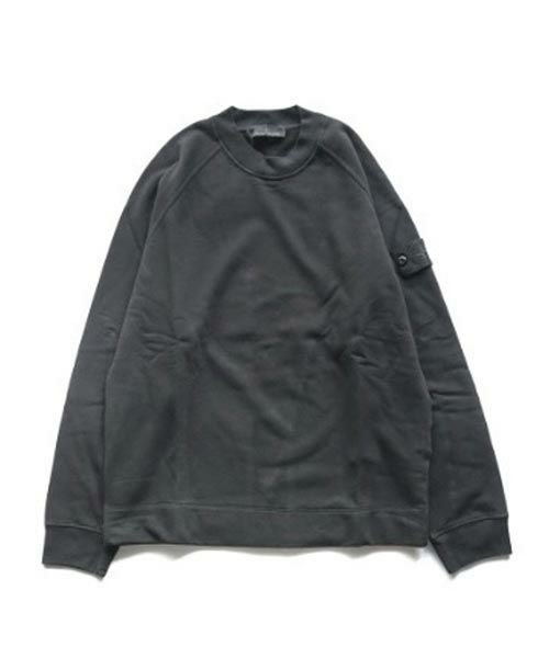 ＜STONE ISLAND＞LIGHT PURE RMS WOOL CREWNECK KNIT(8115566FC) 【2024AW】