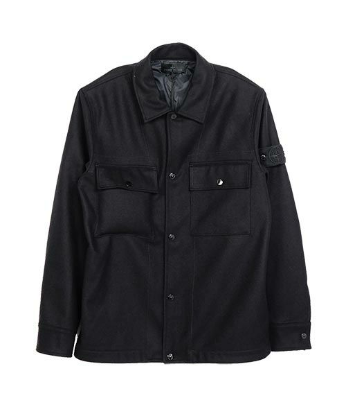 STONE  2024 GHOST OVERSHIRT 鑑定済 L Stone Island Ghost Cotton Zip Overshirt Gray – Dr. Adams