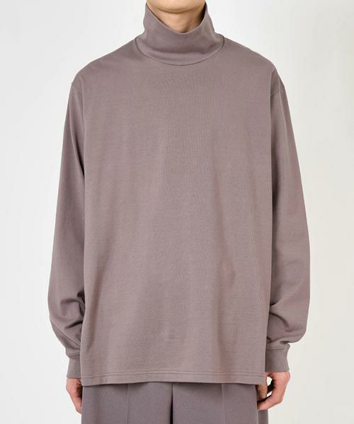 LAD MUSICIAN＞LONG SLEEVE HIGH NECK BIG T-SHIRT | MAKES ONLINE STORE