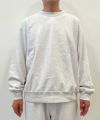 ＜blurhmsROOTSTOCK＞Soft&Hard Sweat Crew-Neck P/O Big