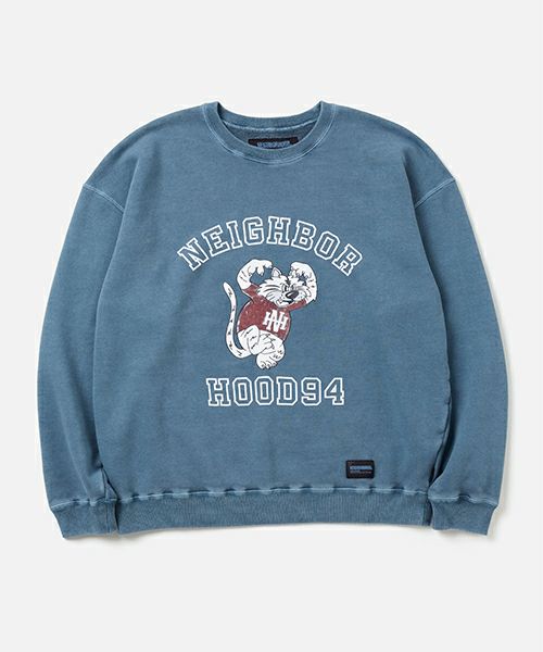 ＜NEIGHBORHOOD＞PIGMENT DYED SWEAT SHIRT LS