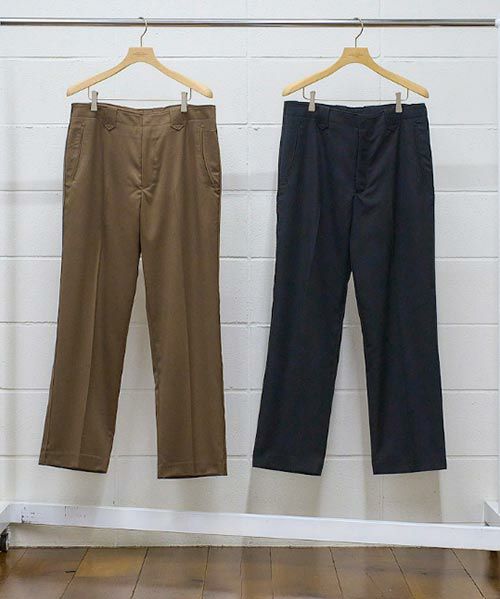 ＜UNUSED＞Wool western slacks