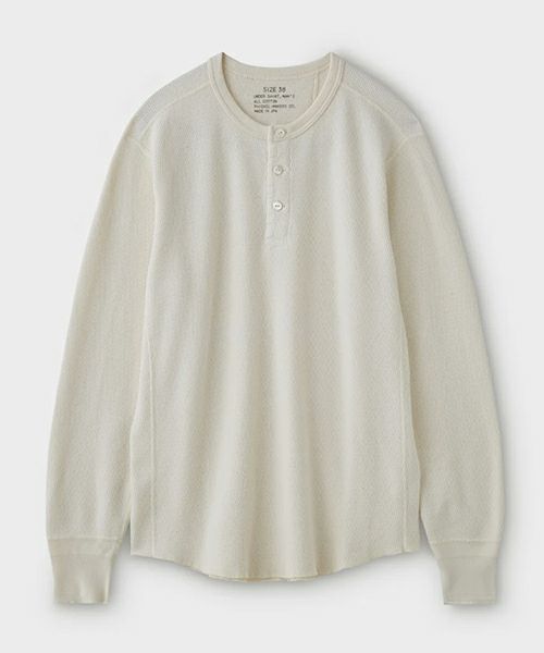 ＜PHIGVEL＞THERMAL HENLEY TOP