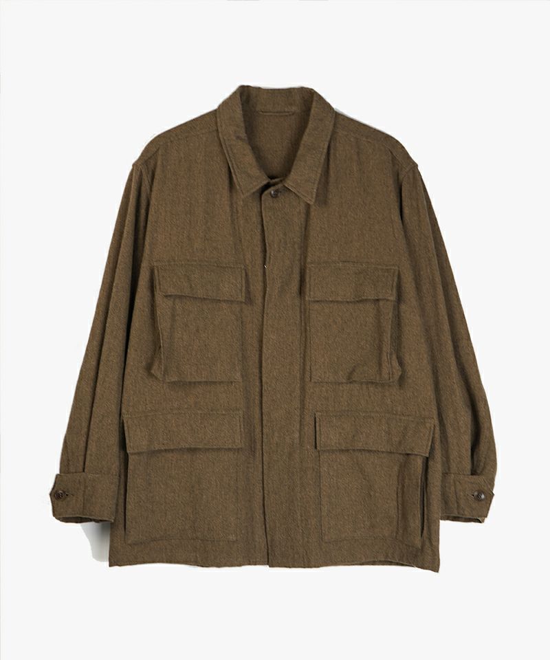COMOLI＞KHAKI B.D.Uジャケット(A03-01030) | MAKES ONLINE STORE