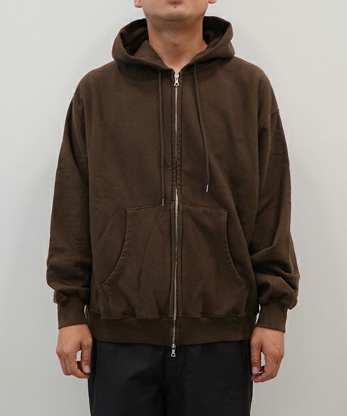 ＜blurhmsROOTSTOCK＞Soft&Hard Sweat Hoodie Zip Big