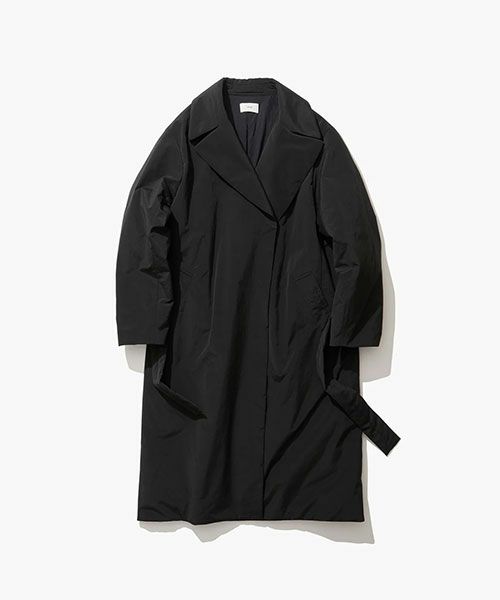 ＜ATON＞TECHNO COTTON REEFER COAT