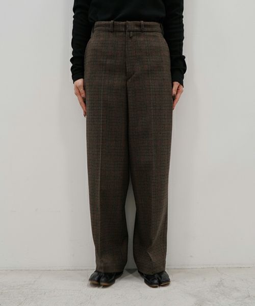 ＜blurhms＞Classic Houndstooth Tousers(WOMENS)