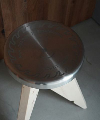 スツール m&m furniture M&M Furniture]丸スツール ステンレス座面 - MOLDNEST