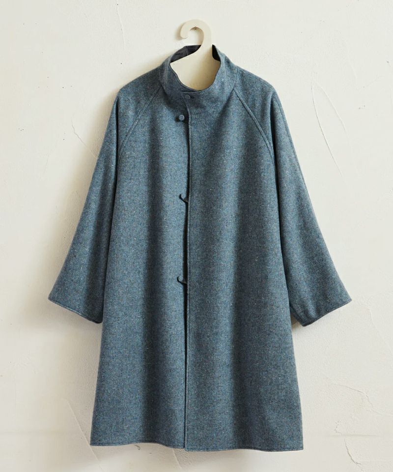 ARCHI＞MIX WOOL REVERSIBLE COAT | MAKES ONLINE STORE