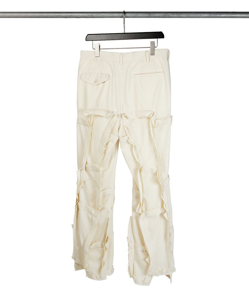 ユニセックス　フレアパンツ　コムデギャルソン Comme Des Garçons フレアパンツ | ブラック | FARFETCH JP