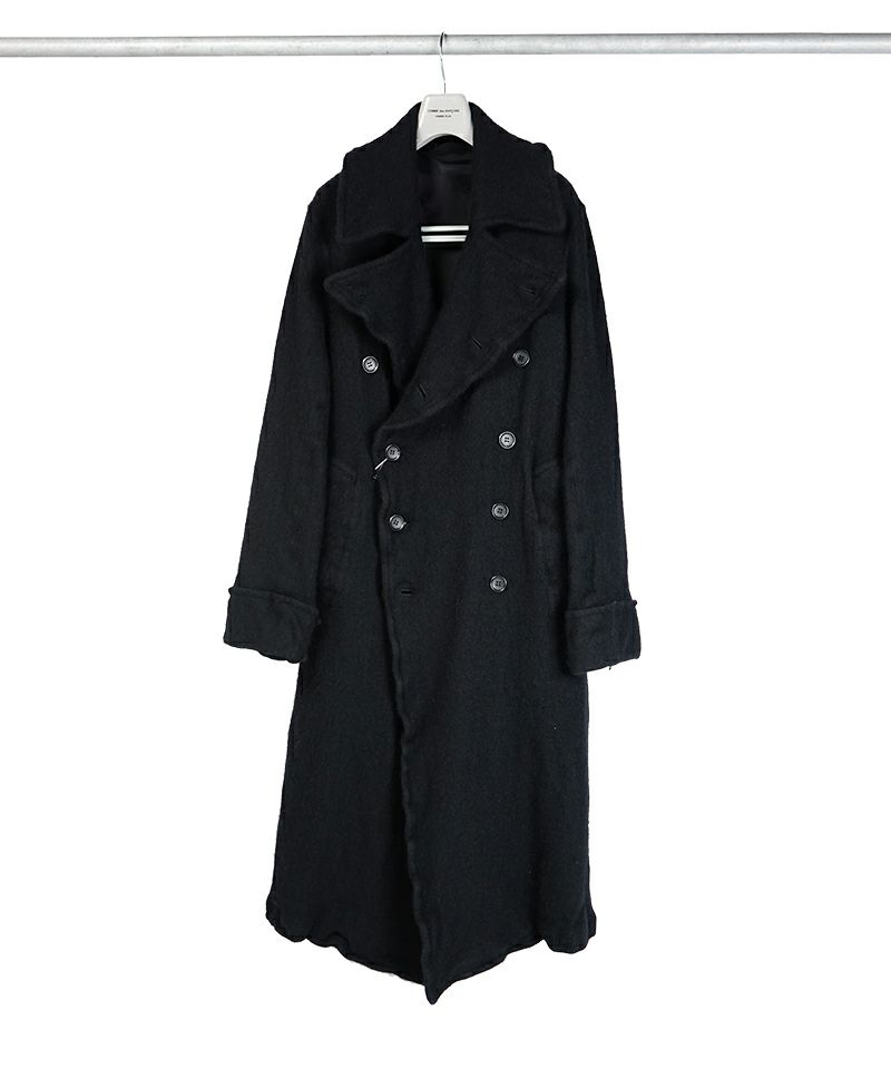 COMME des GARCONS HOMME PLUS＞縮絨トレンチロングコート | MAKES 
