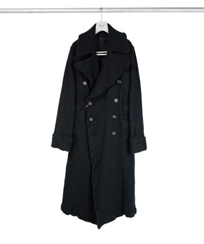 COMME des GARCONS HOMME PLUS＞縮絨トレンチロングコート | MAKES 