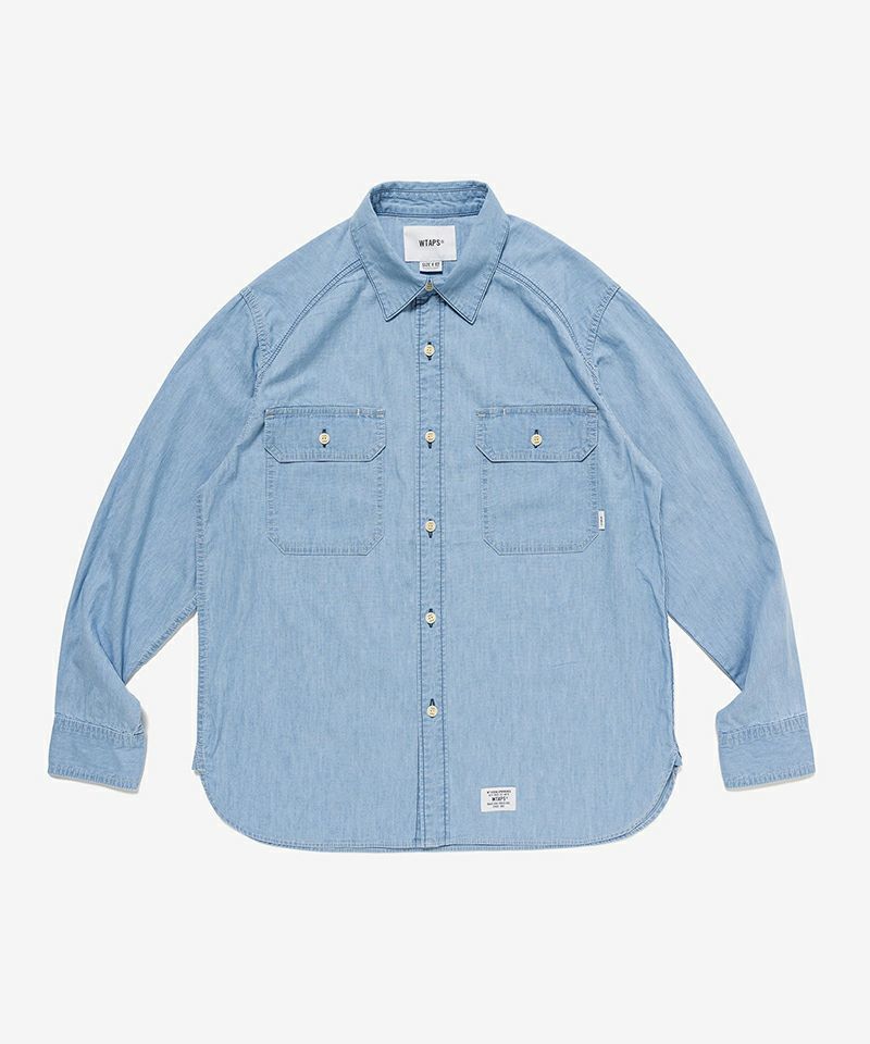 ＜WTAPS＞CB / LS / COTTON. CHAMBRAY