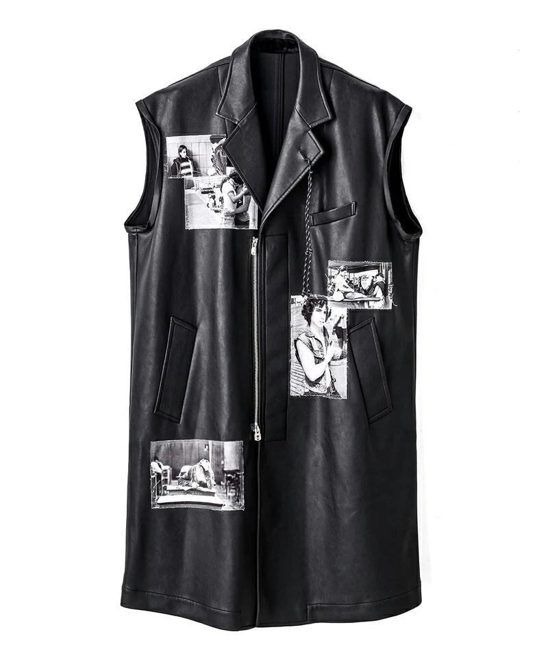 ＜TAKAHIROMIYASHITATheSoloist.＞sleeveless doctor jacket.