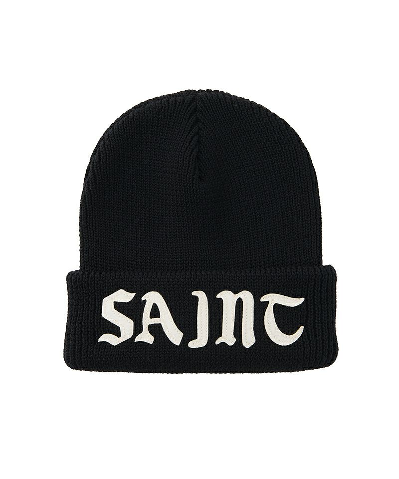 【極美品・即完品】Saint Michael KNIT CAP黒 Beanie 極美品・即完品】Saint Michael KNIT CAP黒 Beanie 極美品・即完