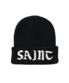 ＜SAINT MICHAEL＞KNIT CAP / SAINT / BLACK