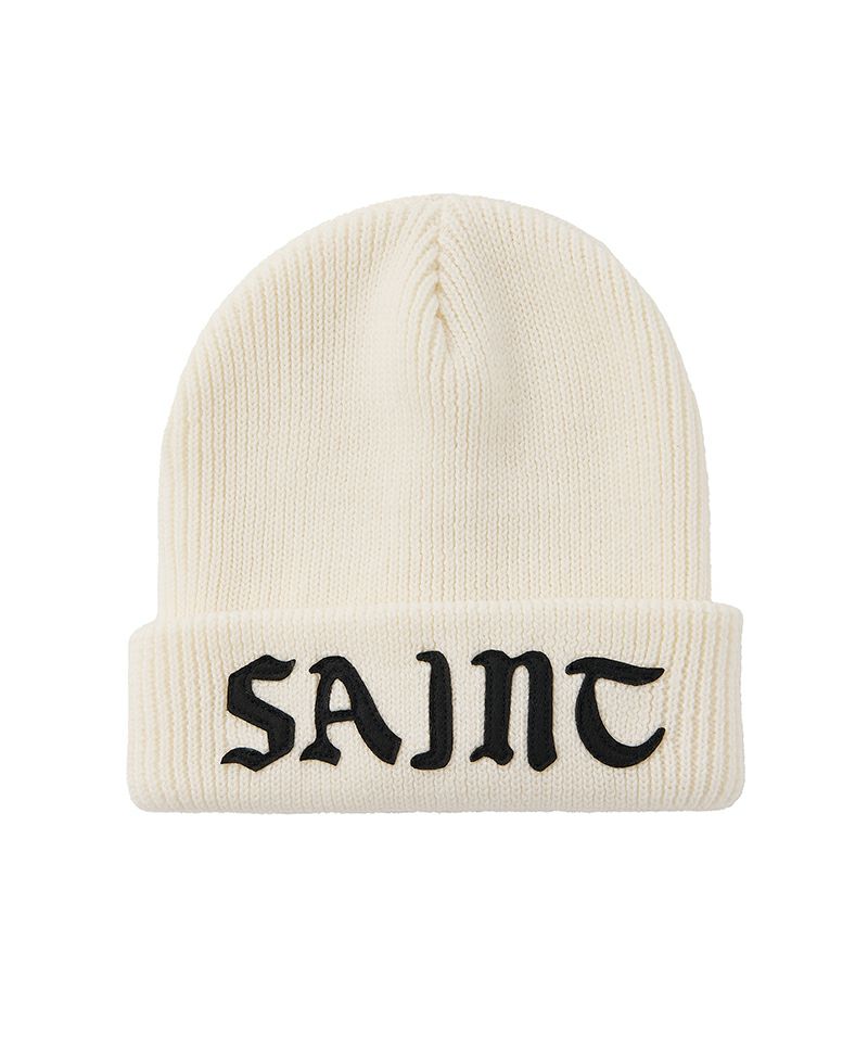 ＜SAINT MICHAEL＞KNIT CAP / SAINT / WHITE