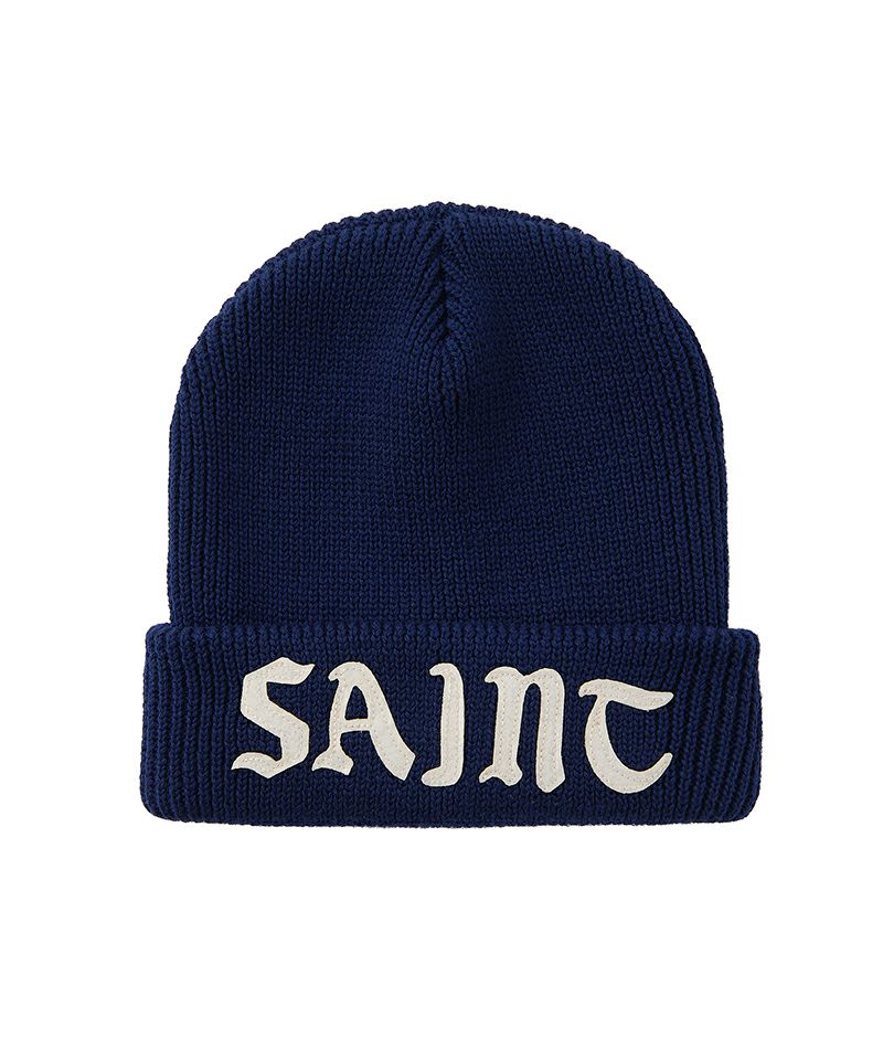  ＜SAINT MICHAEL＞KNIT CAP / SAINT / NAVY