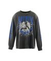 ＜SAINT MICHAEL＞KK_LS TEE / NOTHING IMP / BLACK