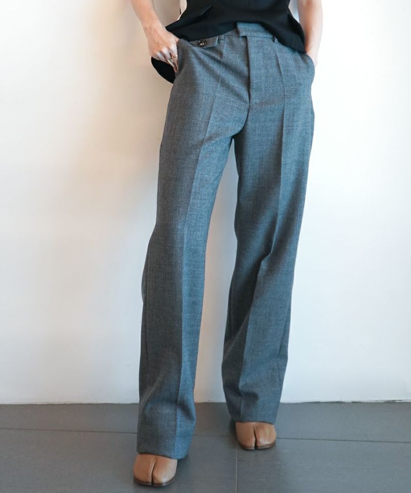 ＜Meryll Rogge＞HIGH WAIST TROUSERS W/POCKET DETAIL