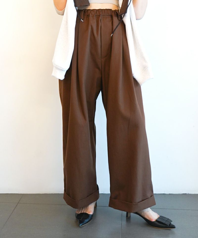 ＜Meryll Rogge＞DRAWSTRING CHINO