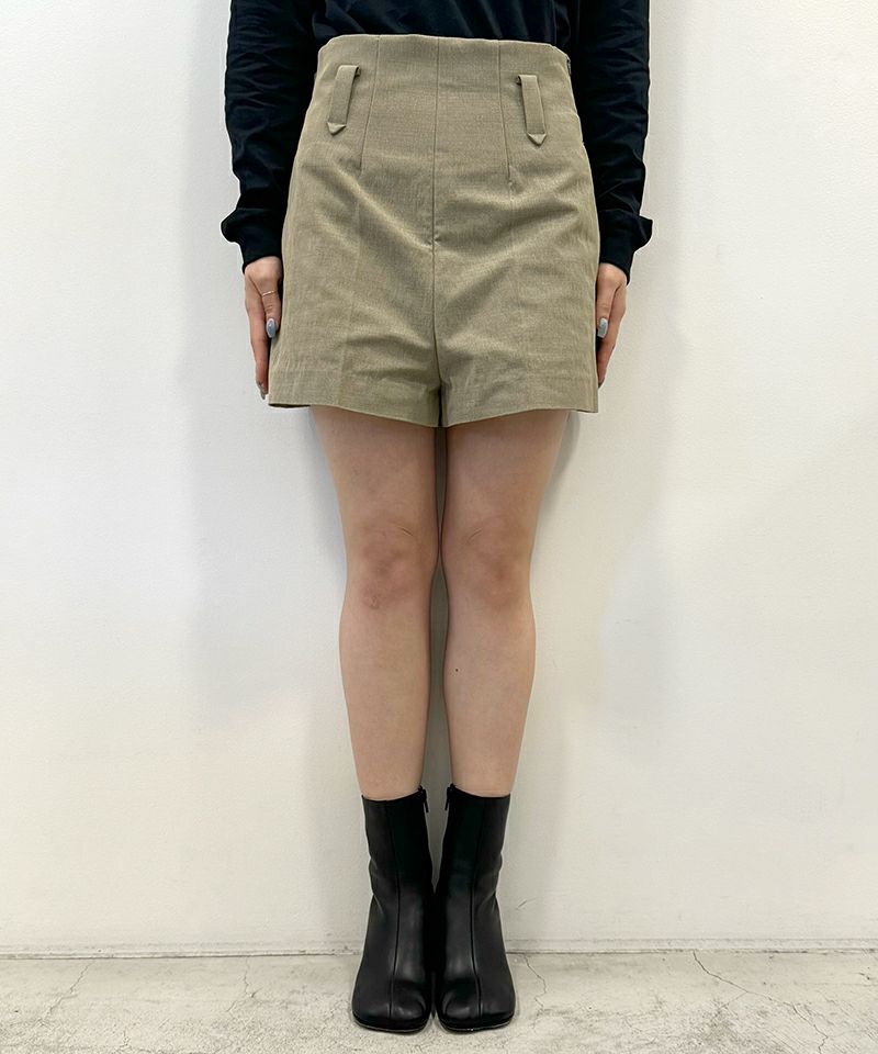 ＜BOWTE＞WOOL NYLON GARARDINE IMPORT FABRIC SHORTS