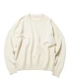 ＜SOPHNET.＞WOOL CASHMERE OVERSIZED CREWNECK KNIT