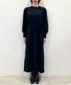 ＜blurhms＞Co/Silk Nep Volume Sleeve Dress