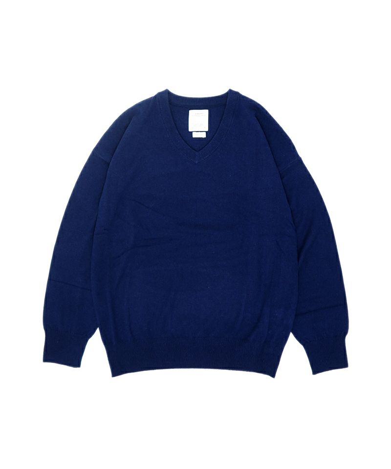 ＜visvim＞SELMER V-NECK KNIT (CASHMERE)