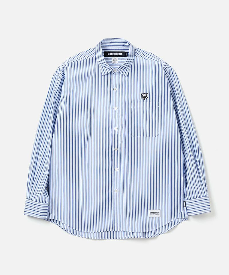 ＜NEIGHBORHOOD＞TM STRIPE SHIRT LS