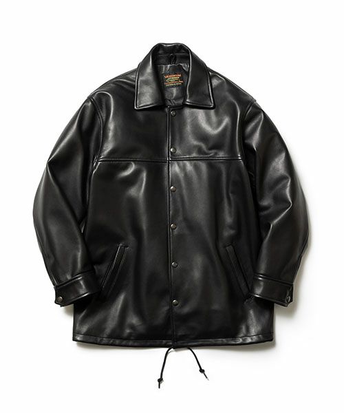 ＜MR.OLIVE＞SKOOKUM COLLABORATION / LAMB LEATHER COACH JACKET