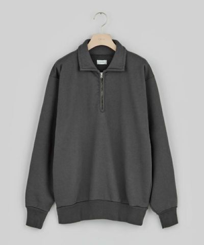 ＜CIOTA＞Half Zip Sweatshirt (Pile Lining)