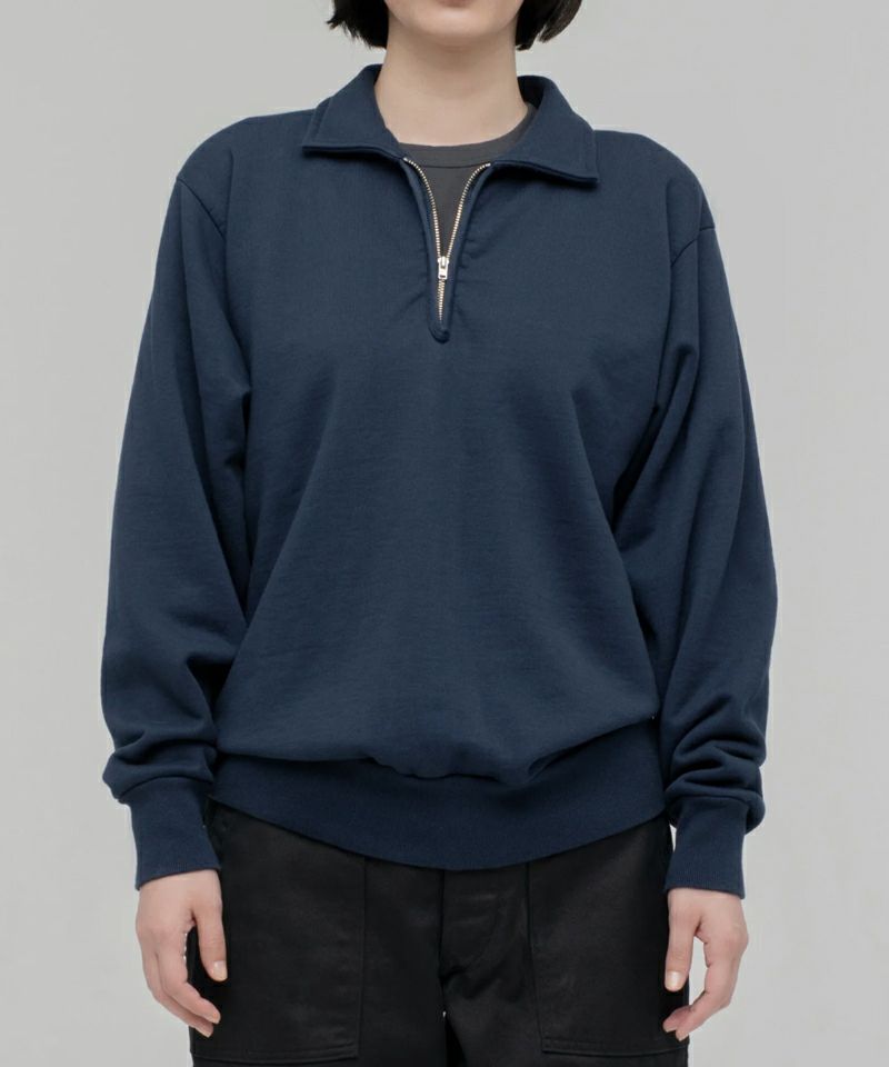 ＜CIOTA＞CIOTAHalf Zip Sweatshirt (Pile Lining)