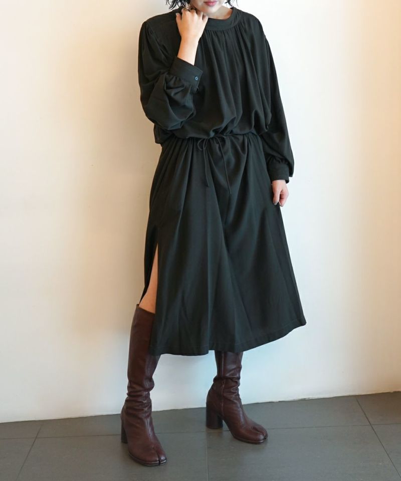 ＜LEMAIRE＞HOUSSE DRESS WITH DRAWSTRING