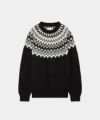 ＜MARKAWARE＞SNOW PATTERN JUMPER