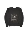 A WILD GUY FROM WESTERN SLEEVE CUT OUT CREW NECK SWEAT SHIRT -LOOPWHEEL FLEECE COTTON RAYON-