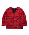 ＜biscuithead＞CHECK CARDIGAN(BRJ-3)