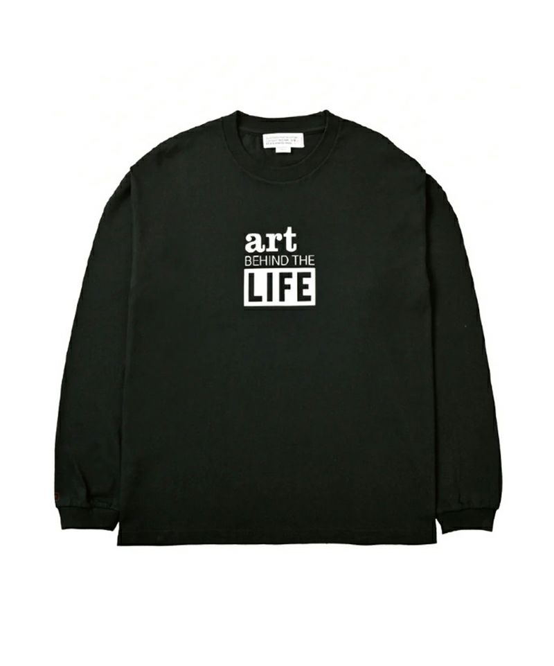 ＜ARTIST PROOF®＞ART BEHIND THE LIFE T-SHIRT LS BLACK