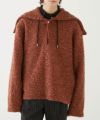 ＜Tamme＞LOOP TWEED SLIT HOODIE