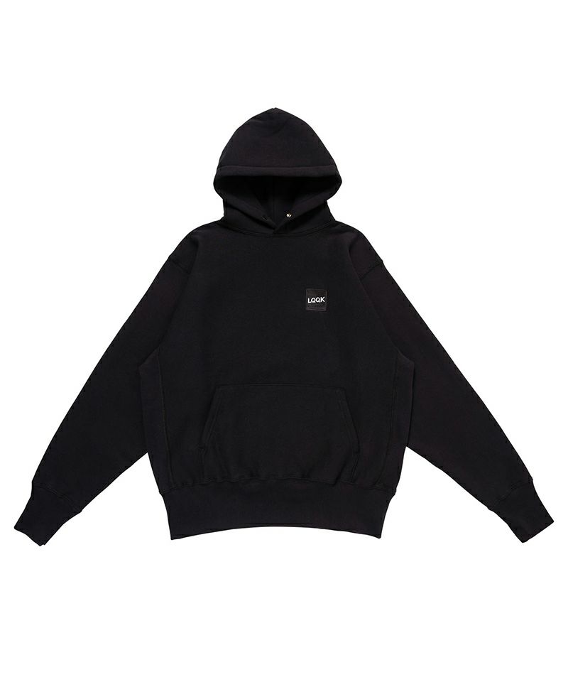 ＜LQQK Studio＞SIGNATURE SNAP FLEECE HOODIE