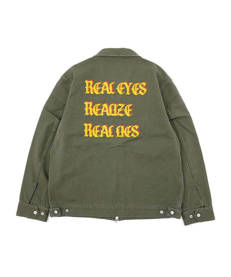 ＜LASTMAN＞DUCK DRIZZLER JACKET W/ BACK PRINT