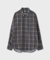 ＜PHIGVEL＞PRINT FLANNEL SHIRT