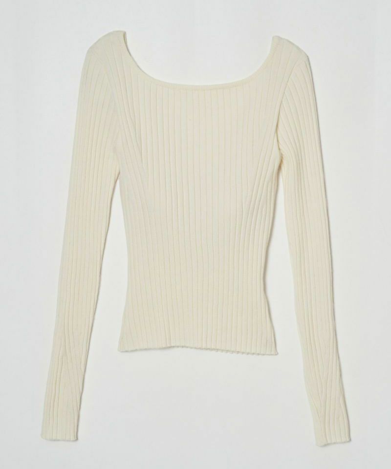 ＜NICENICE MOMENT＞RIB LS SHELL