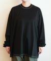 ＜BASICKS＞Oversized Signature Organic Long T-shirt